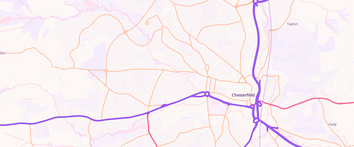 Map showing the location of Br Ashgate