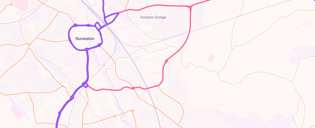 Map showing Jonspeed Limited, Coventry