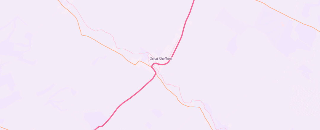 Map showing Frogs Island 4x4 Workshop Llp, Hungerford