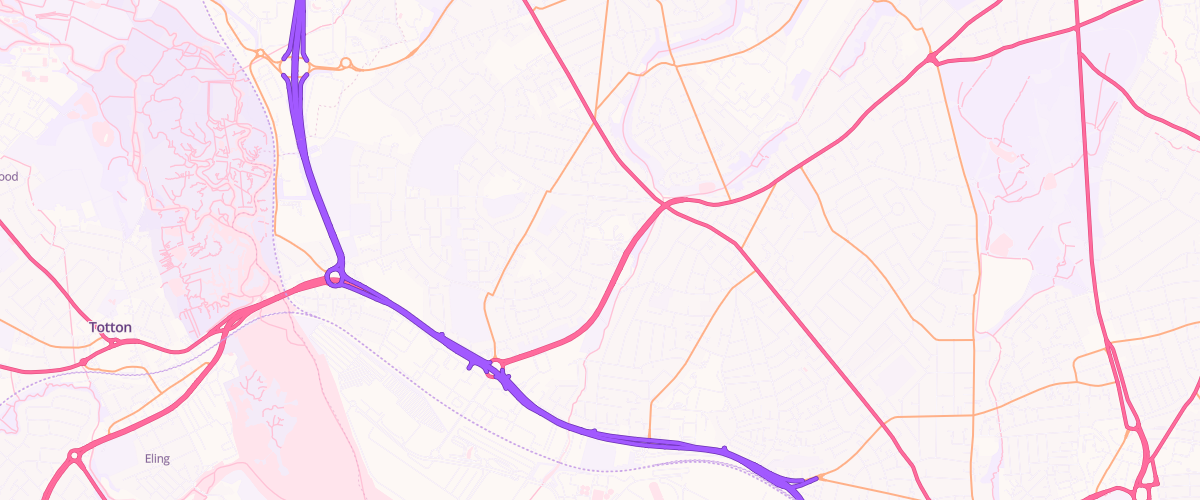 Map showing the location of Southampton Superstore Petrol Filling
