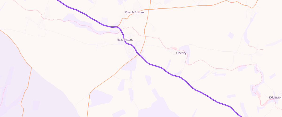 Map showing the location of Worth's Garage