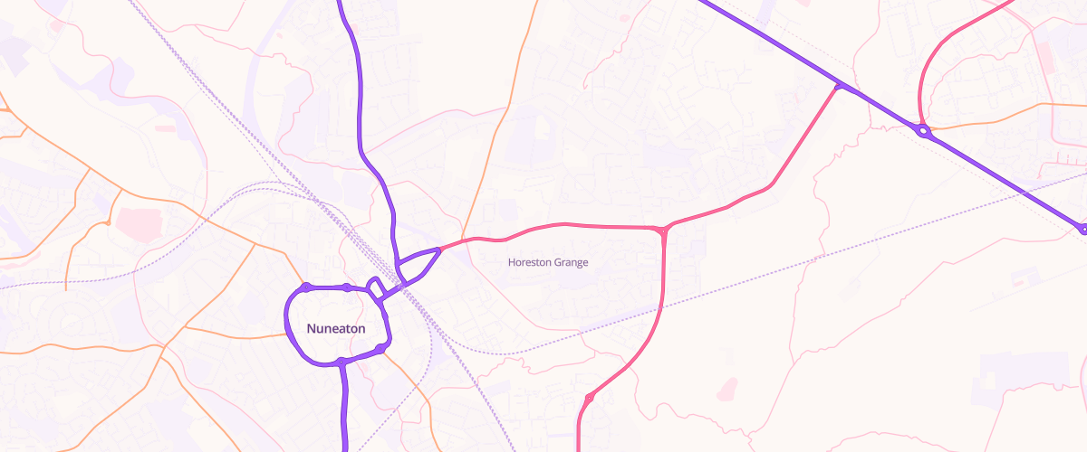 Map showing the location of Mfg Weddington
