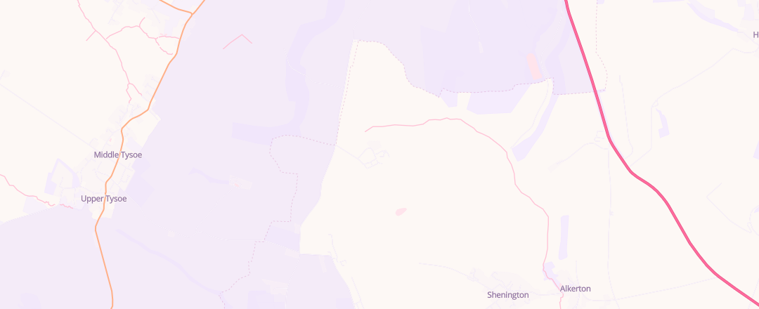 Map showing M&b Vehicle Services Limited, Banbury