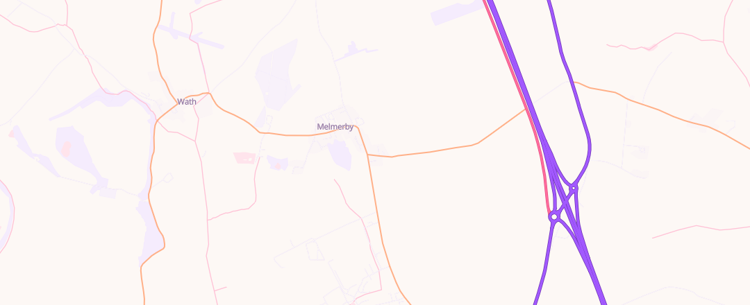 Map showing Blythes Garage Limited, Ripon