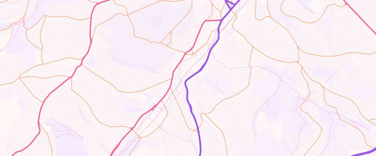 Map showing the location of Rontec Woodbank