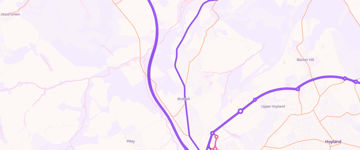 Map showing the location of Tgc Hilltop