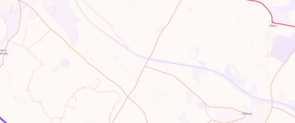 Map showing the location of Fosse Fuel Express Automat