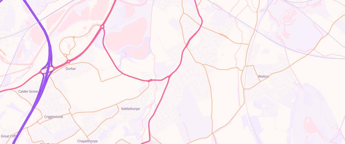 Map showing the location of Mfg Walnut