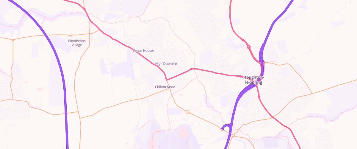 Map showing the location of Northview Service Station Esso