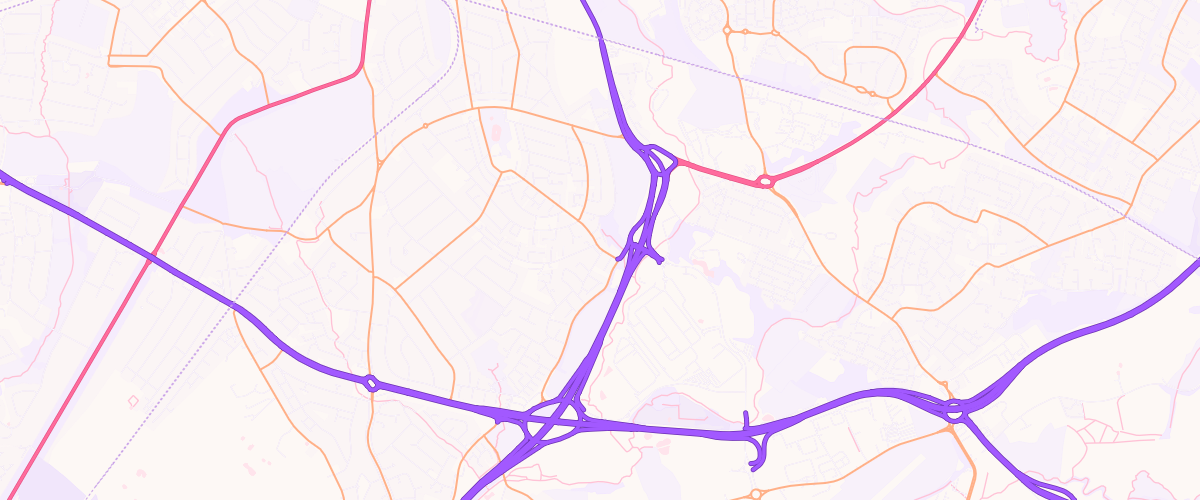 Map showing the location of Mfg Coventry