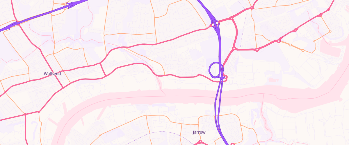 Map showing the location of Bewicke Service Station Ltd