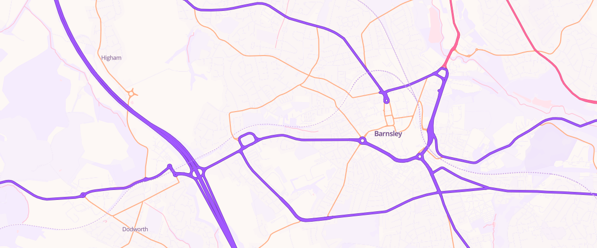 Map showing the location of Intake 1