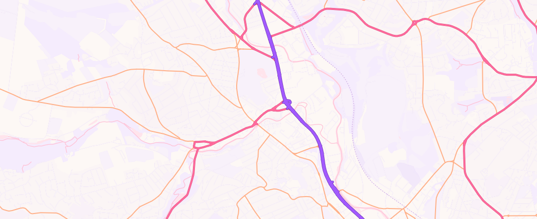Map showing Halfords Autocentre, Sheffield