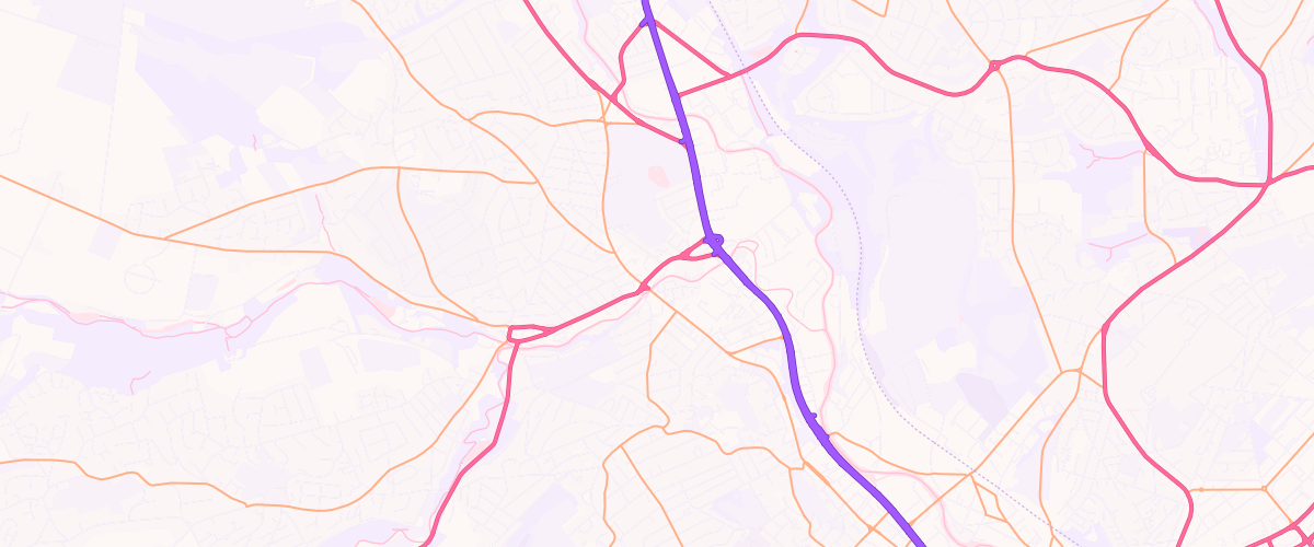 Map showing the location of Total Harvest Energy Hillsborough