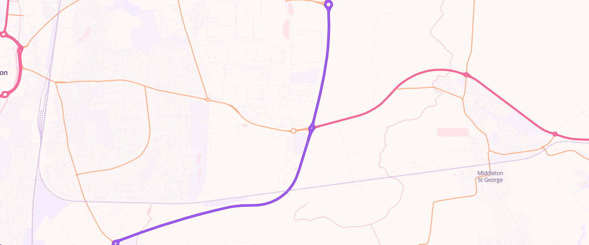 Map showing the location of Mfg Morrisons Morton Park