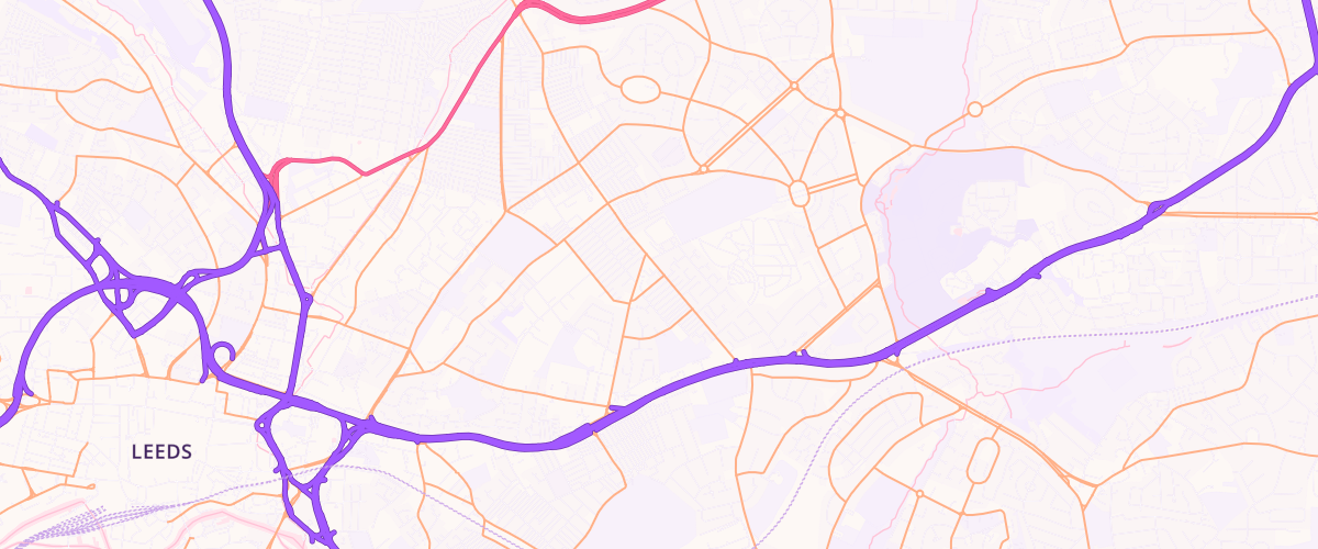 Map showing the location of Nowell Filling Station