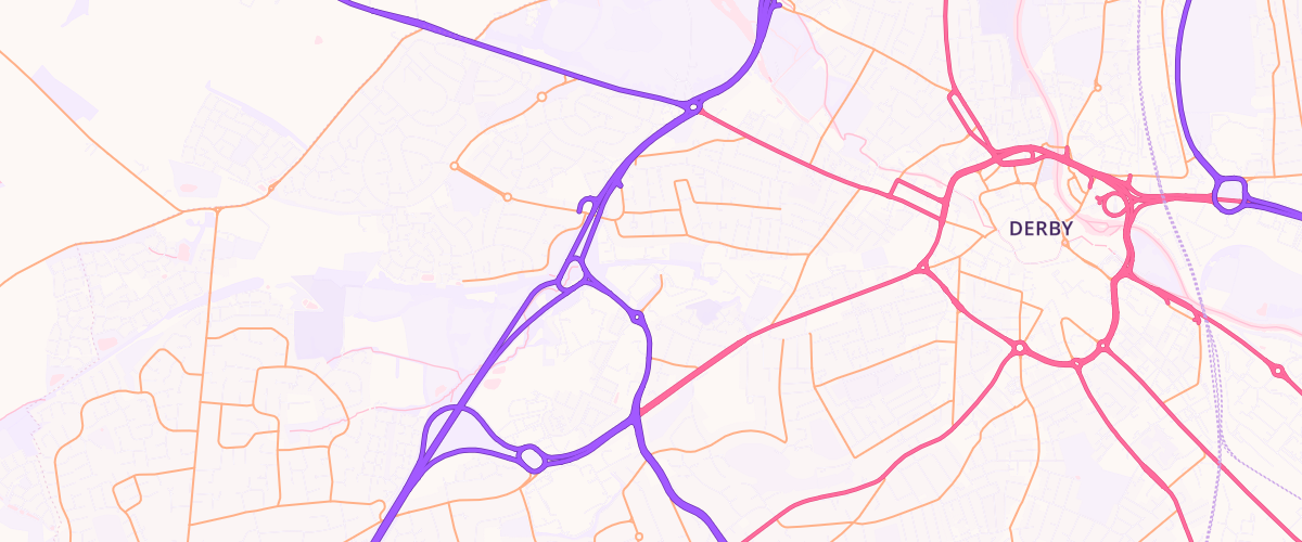 Map showing the location of Sainsburys Kingsway