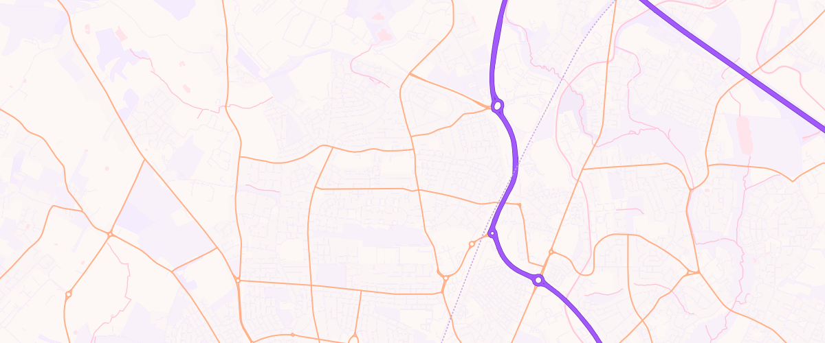 Map showing the location of Shell Whitmore Park