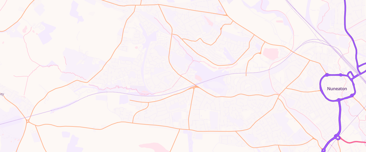 Map showing the location of Whittlefordservicestationlimited