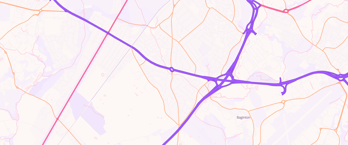 Map showing the location of Stonebridge Sf Connect