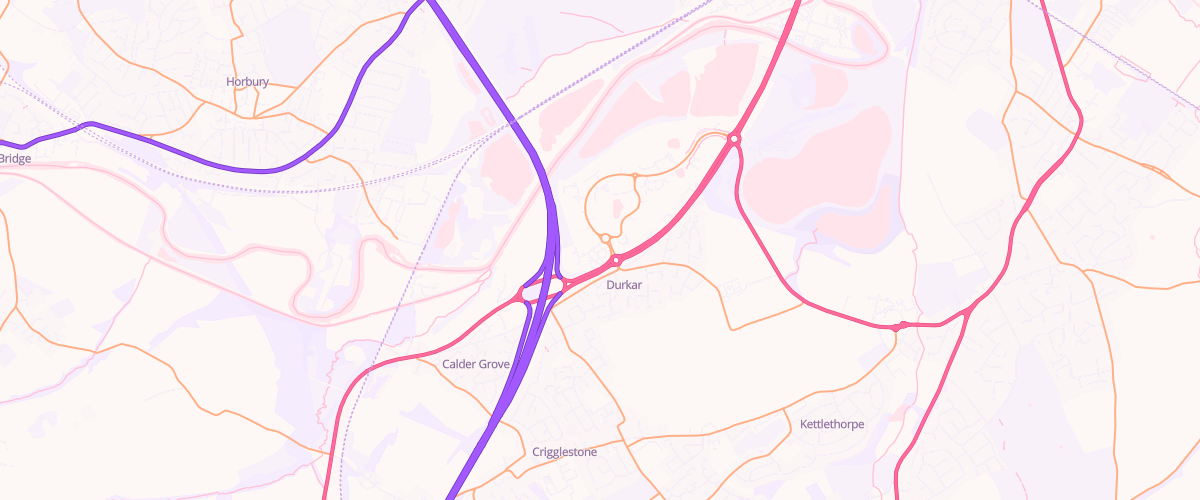 Map showing the location of Eg Calder Park Pfs