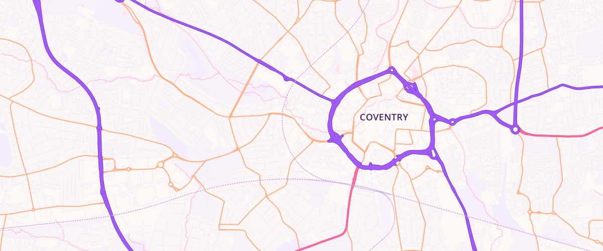 Map showing the location of Mfg Butts Road