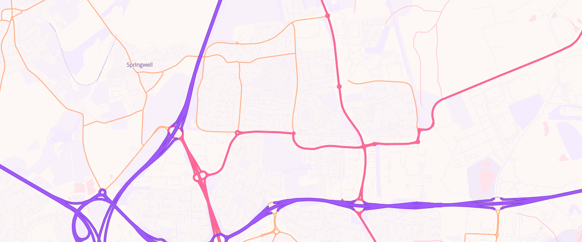 Map showing the location of Rontec Washington