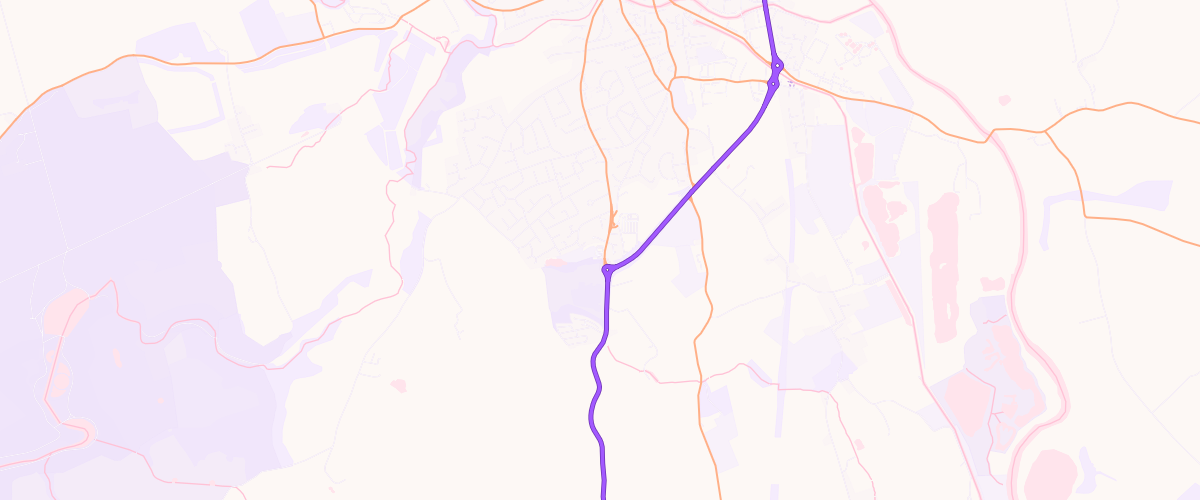Map showing the location of Rontec Ripon