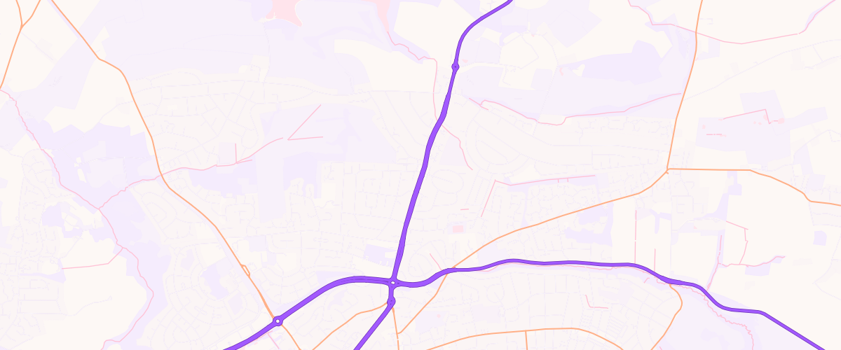 Map showing the location of Asda Alwoodley Express Petrol