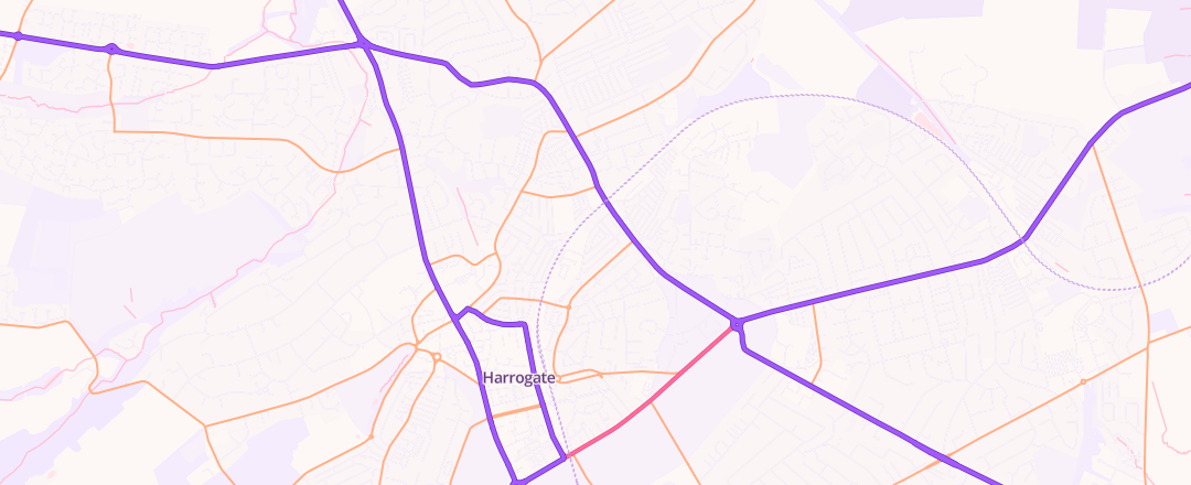 Map showing Motorvation Of Harrogate, Harrogate