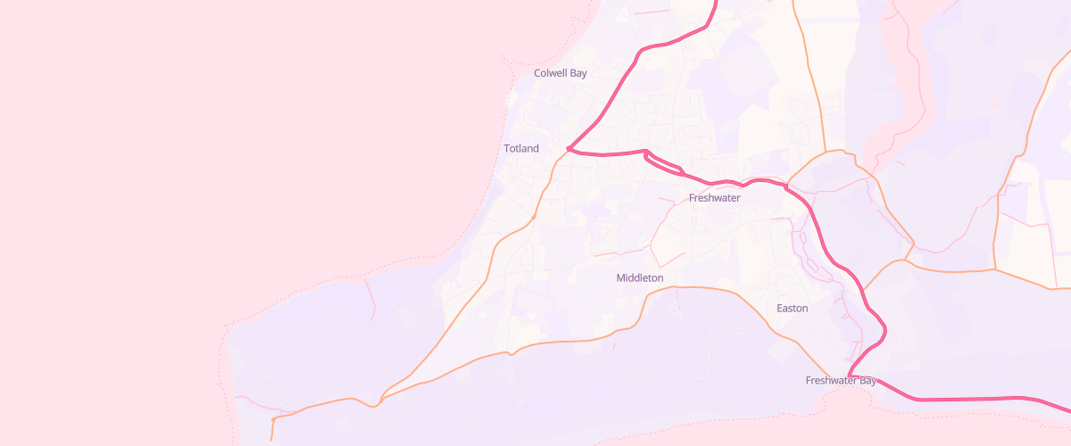 Map showing the location of Broadway Garage