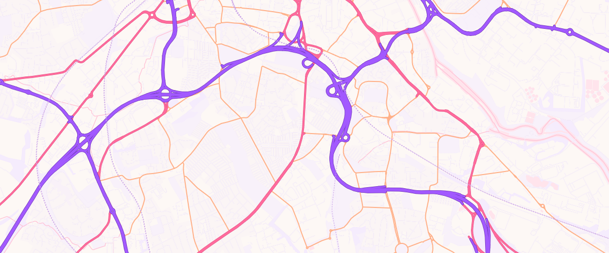 Map showing the location of Jet Linden Service Station