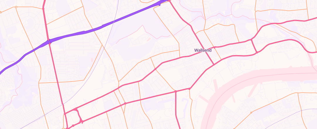 Map showing Walkerville Garage Ltd, Newcastle Upon Tyne