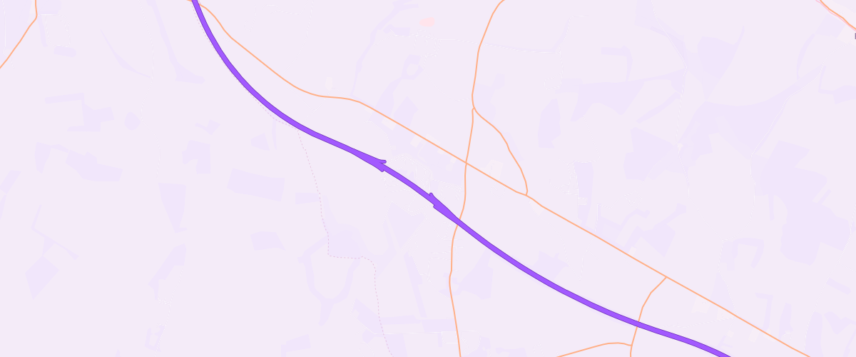 Map showing the location of Welcome Break Membury East