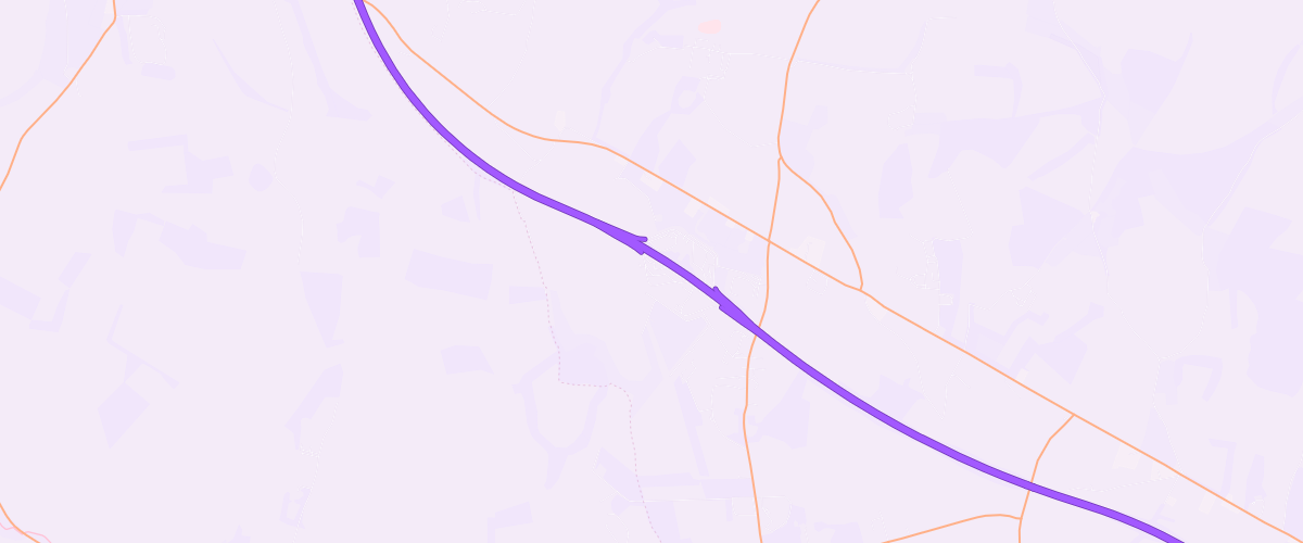 Map showing the location of Welcome Break Membury West