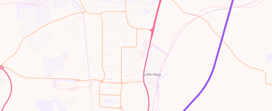 Map showing G H Palin And Sons, Newton Aycliffe