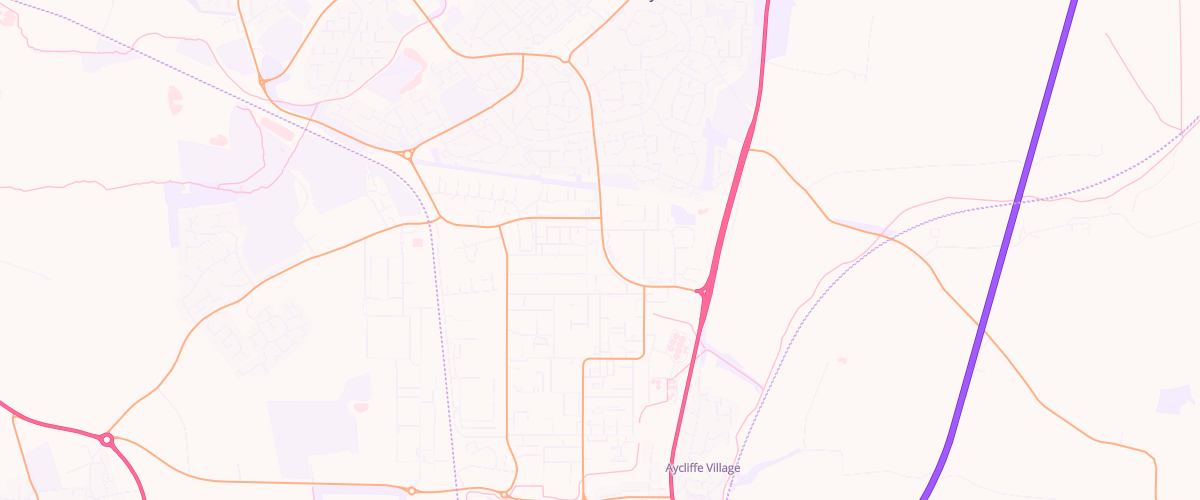 Map showing the location of Rontec St Cuthberts