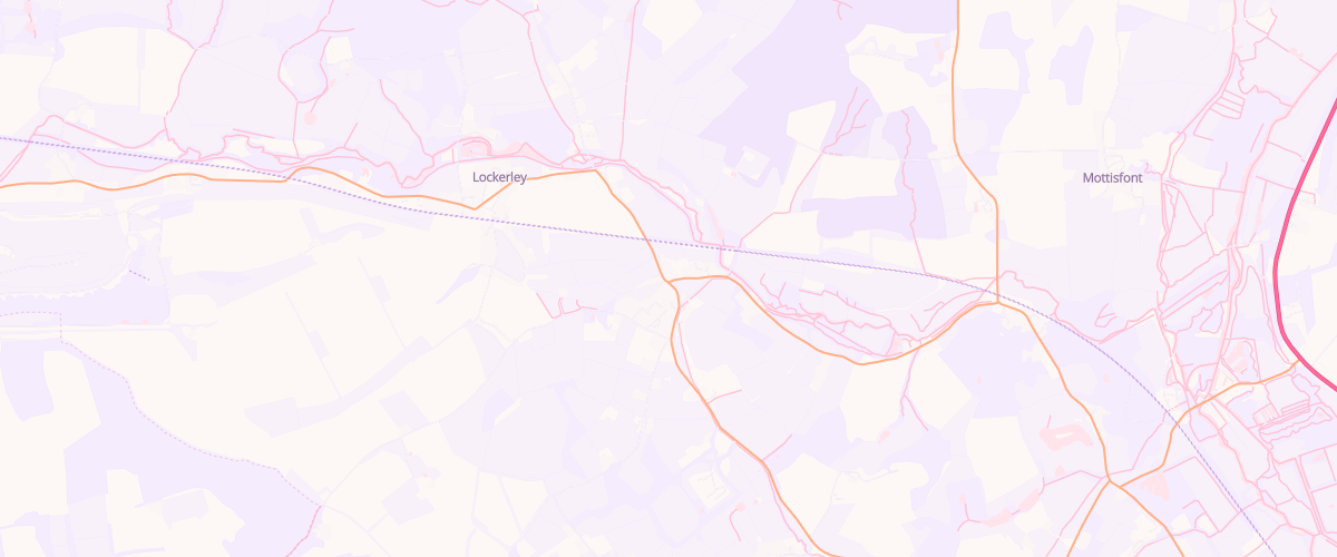Map showing the location of Lockerley Motors Ltd