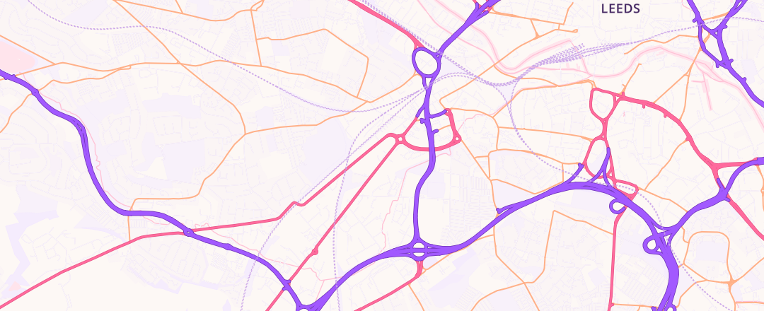 Map showing Halfords Autocentre, Leeds