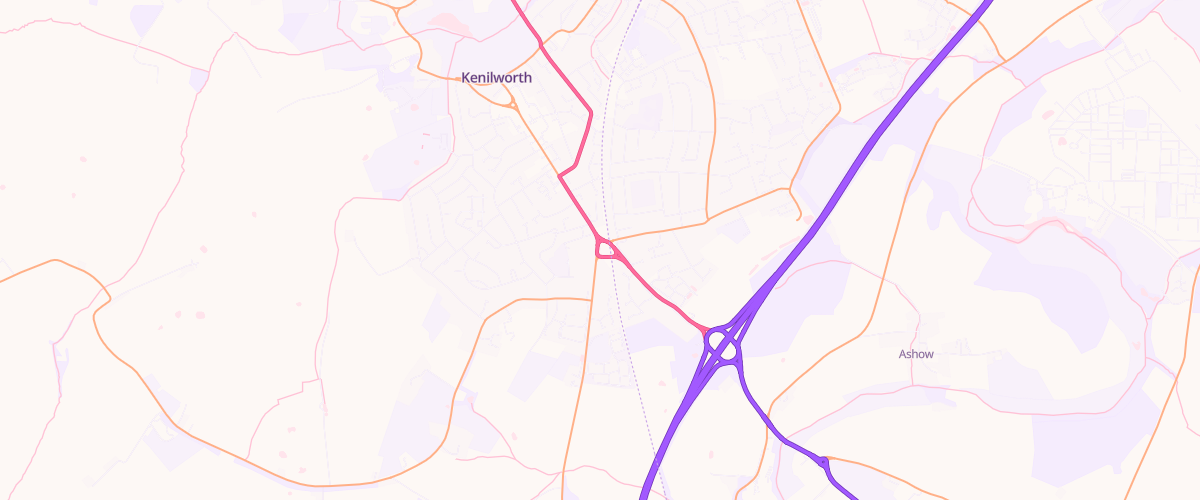 Map showing the location of Tgc Warwick Road