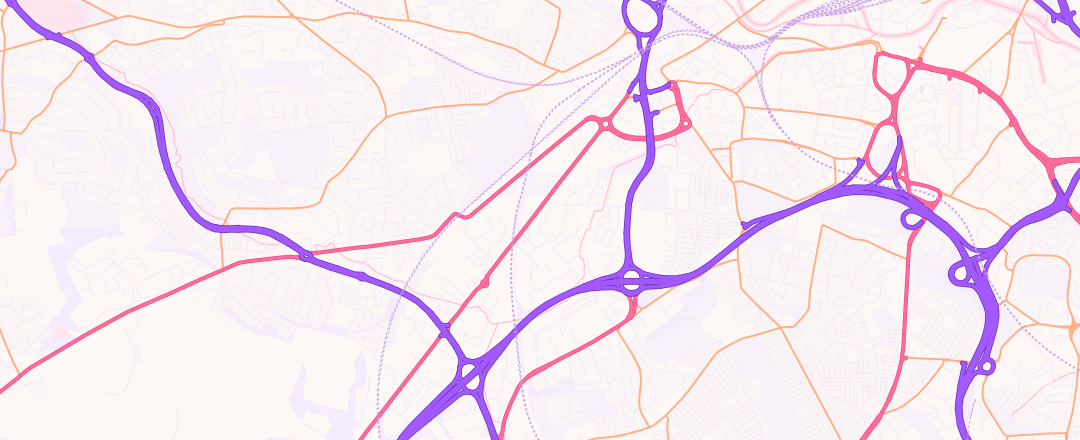 Map showing Kwik - Fit, Leeds