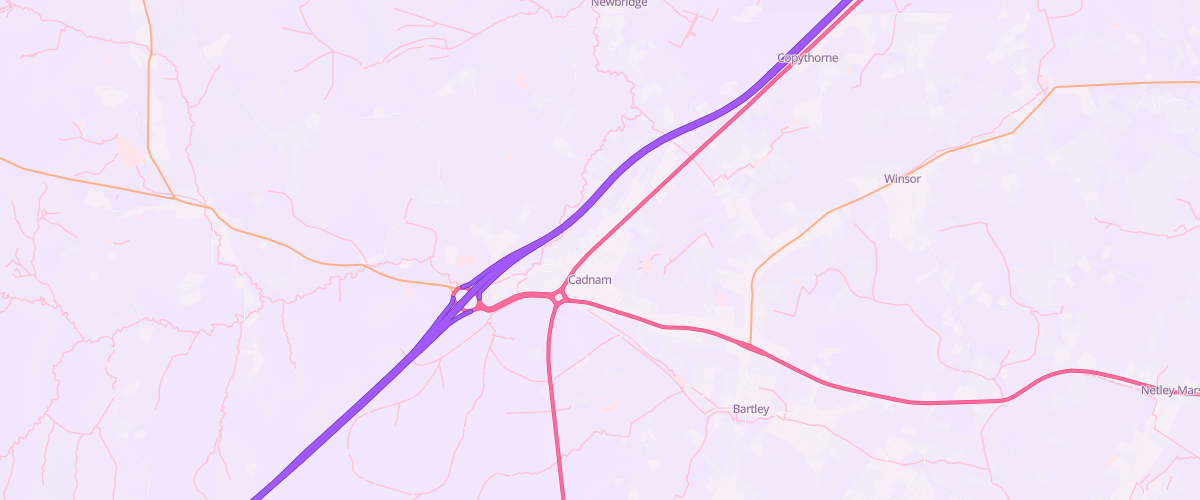 Map showing the location of Courtesy Filling Station
