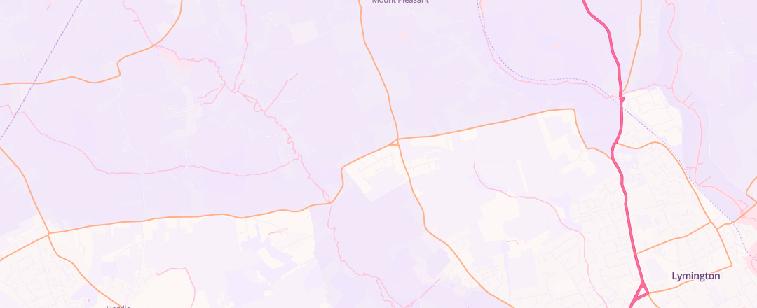Map showing Lymington Test Centre Ltd, Lymington