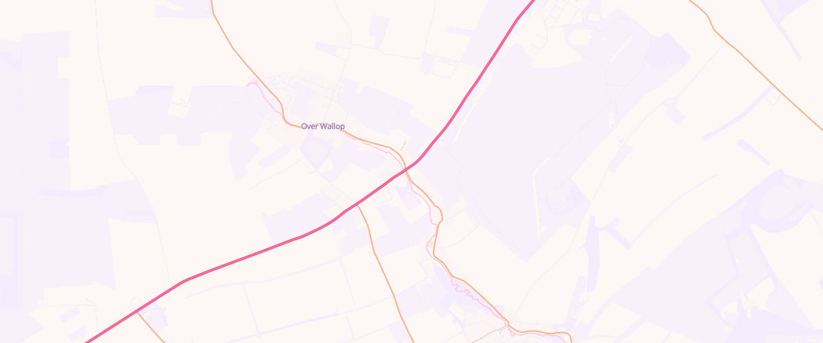 Map showing the location of E W Pinchbeck Sons