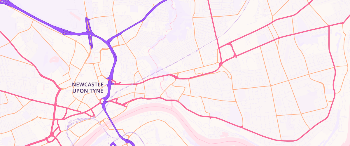 Map showing the location of Rontec Byker