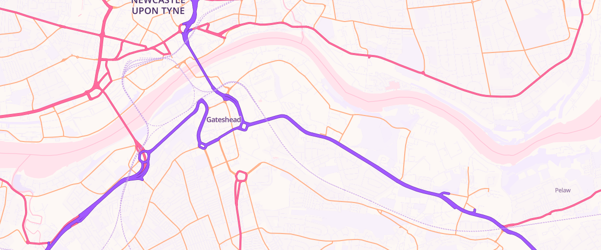 Map showing the location of Tgc Felling