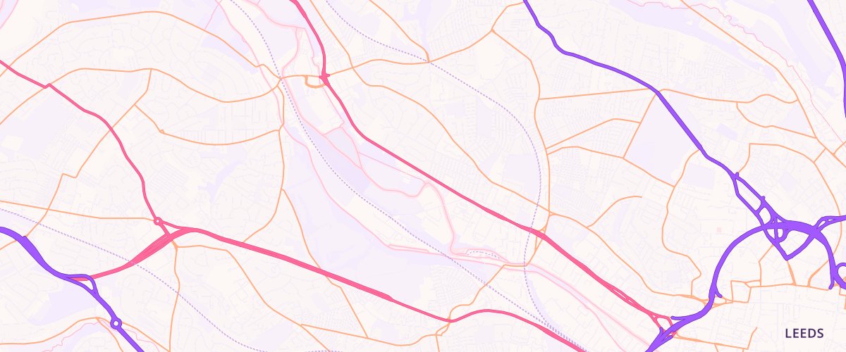 Map showing the location of Riverside Service Station