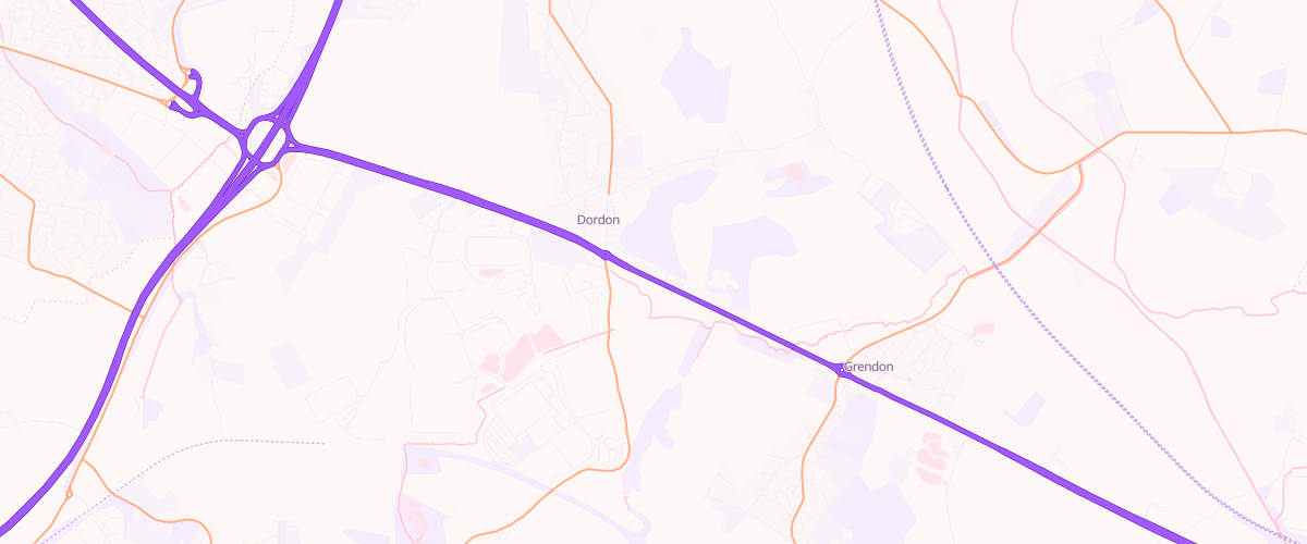 Map showing the location of Asda Centurion Express Petrol