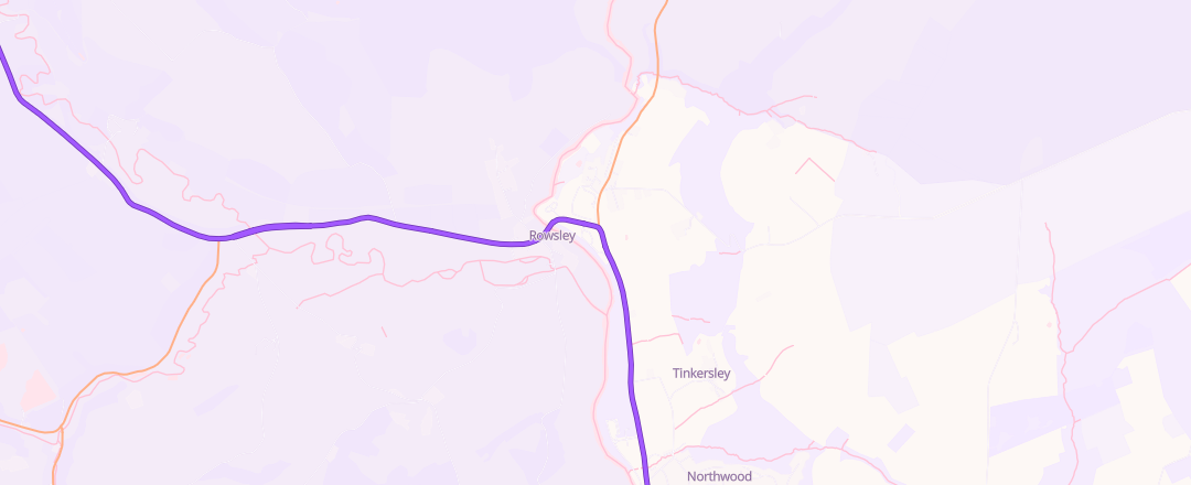 Map showing T W Auto Engineers Limited, Derby