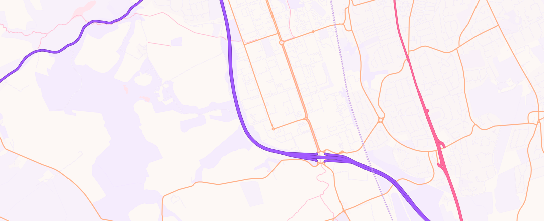 Map showing Team Valley Mot Ltd, Gateshead